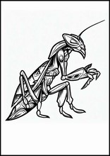 Mantis Religiosa - Animales4