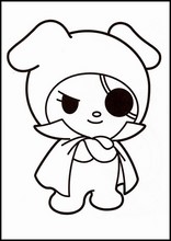 Dibujos Faciles para Dibujar Colorear y Pintar Onegai My Melody L0