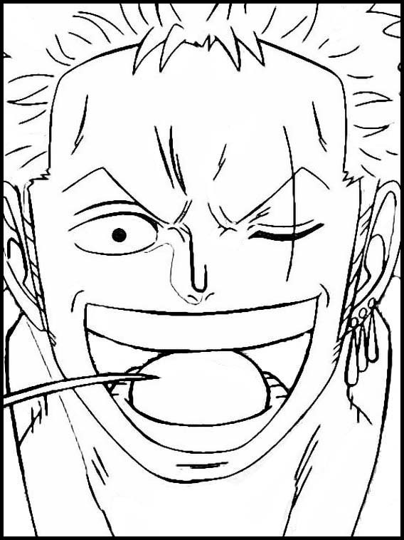 Free Onepiece Coloring Pages