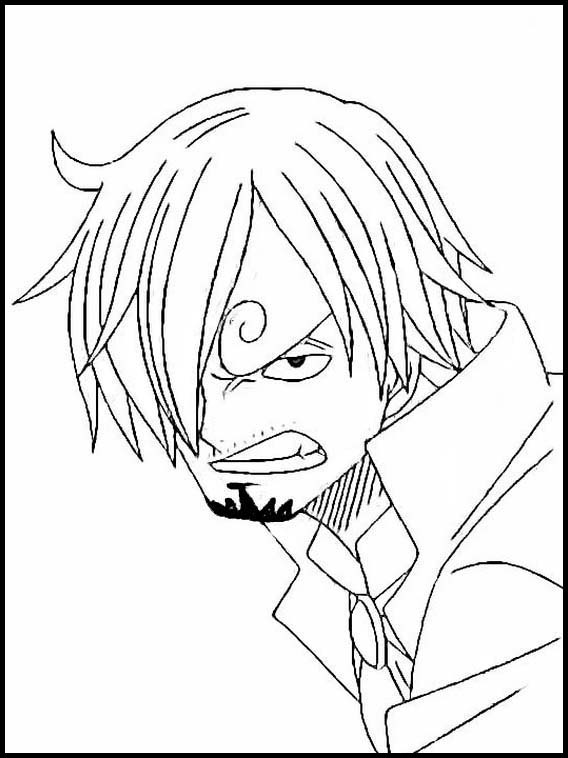 Printable Coloring Pages One Piece 5