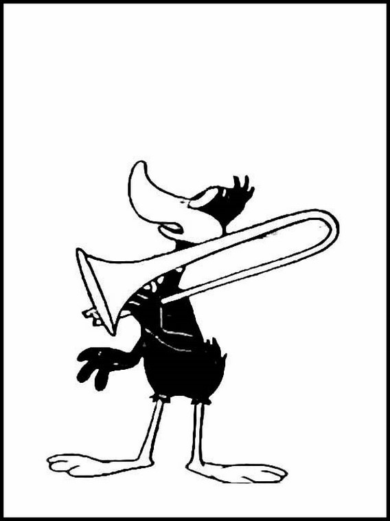 Fargeleggingsbok for Barn Daffy Duck 4 Daffy Duck 4