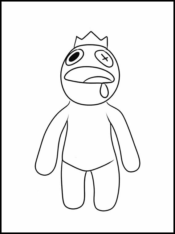 Desenhos de Rainbow Friends para colorir  Desenhos para colorir, Colorir,  Desenhos