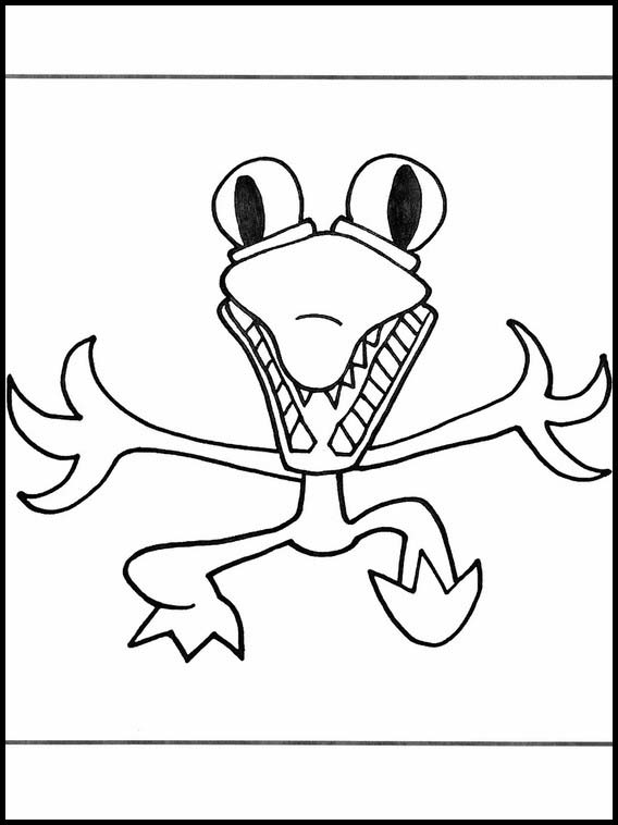 rainbow friends Coloring Pages for Kids - Download rainbow friends