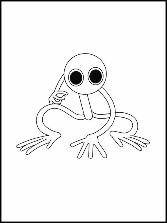 Rainbow Friends Tegninger Til Print 8