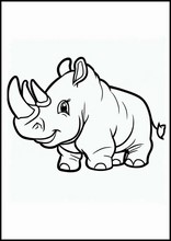 Rinocerontes - Animais1