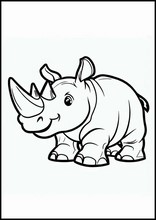 Rhinocéros - Animaux2