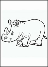 Rhinocéros - Animaux3