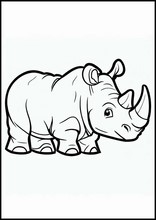 Rinocerontes - Animais4
