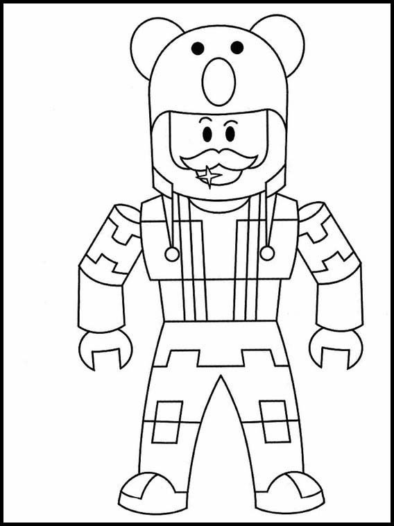 Desenhos de Roblox para Colorir - 70 imagens para impressão gratuita