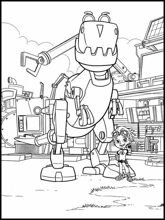 Rusty Rivets Printable Coloring Pages 43