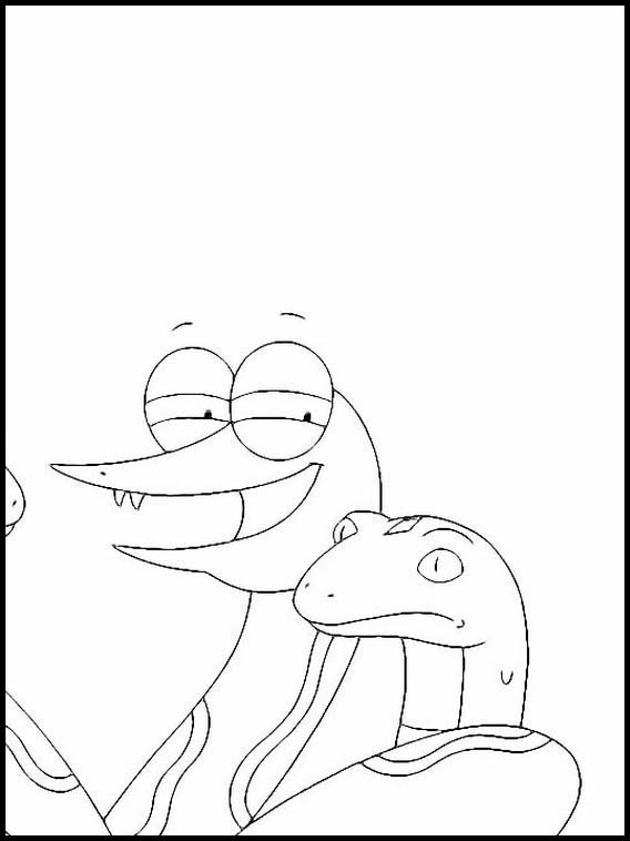 Desenhos para Colorir Sanjay e Craig 1