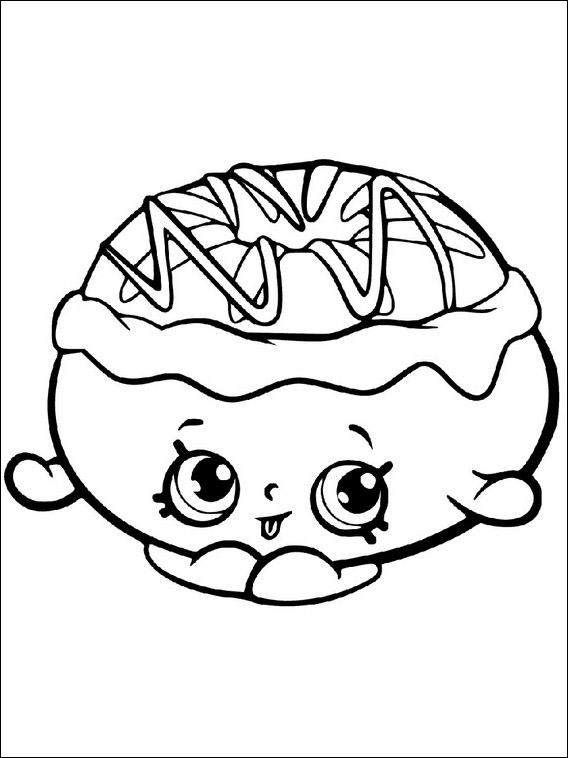 Dibujos para Colorear Shopkins 29