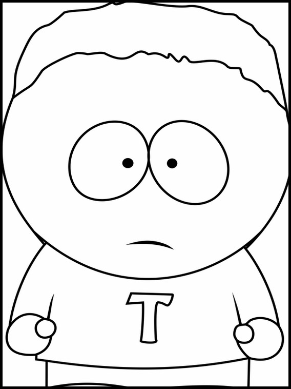 south park coloring pages