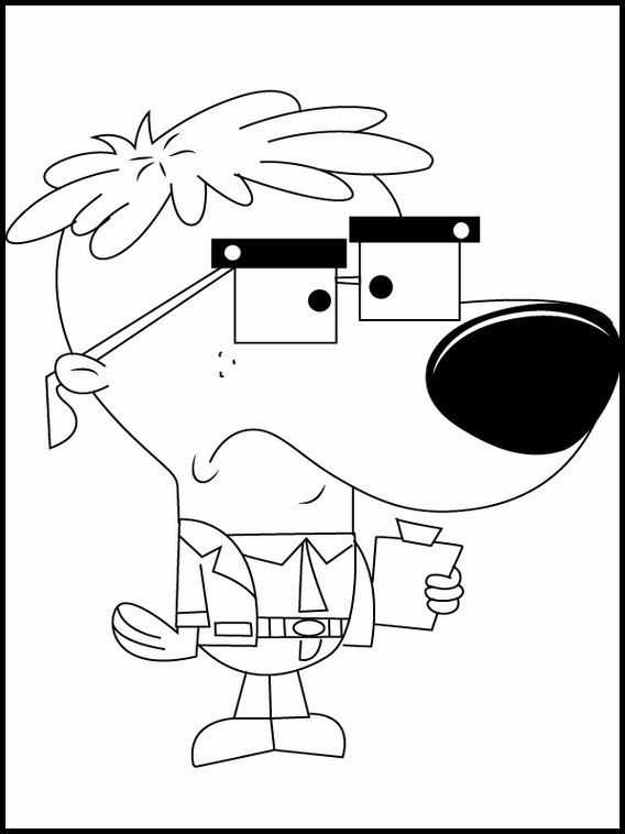 tuff puppy coloring pages