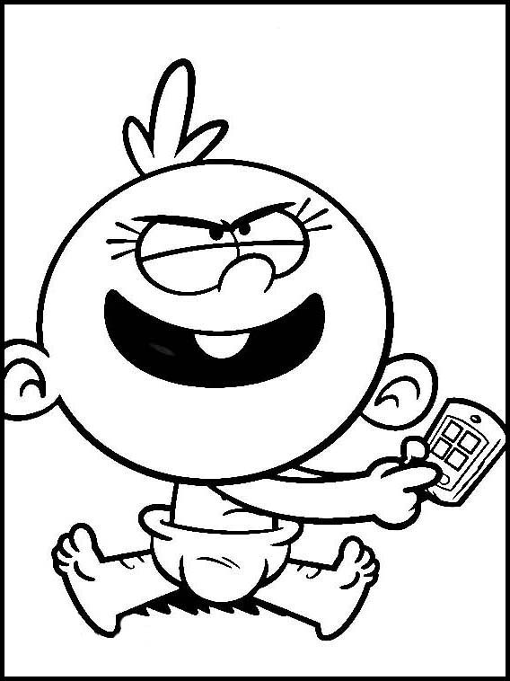 The Loud House Printable Coloring Pages 41.