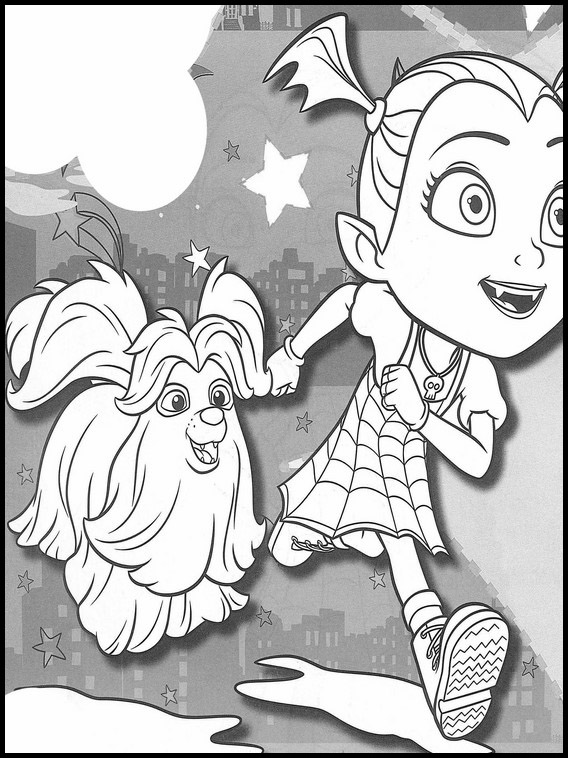 Ausmalbilder Vampirina: Eine Fantastische Welt zum Ausmalen!