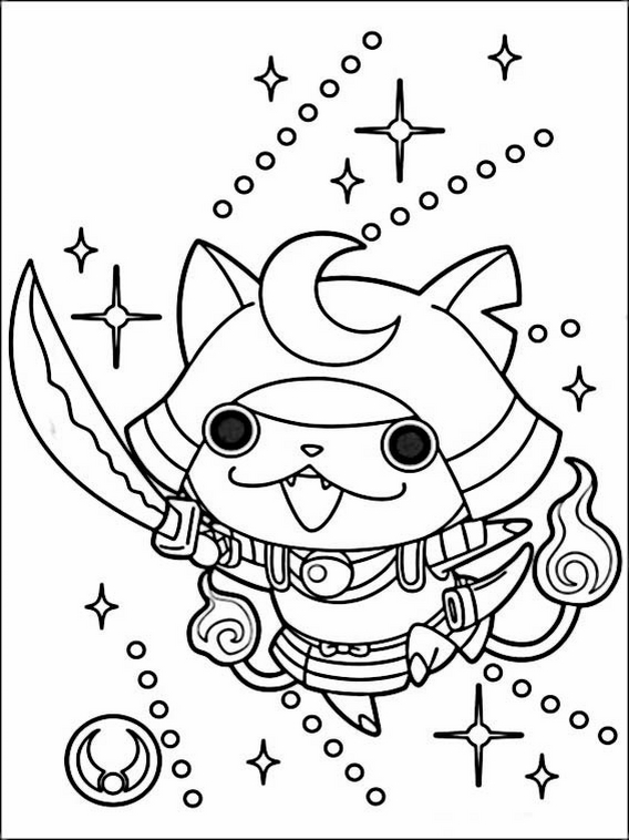 780 Coloring Pages Yo Kai Watch  Latest Free