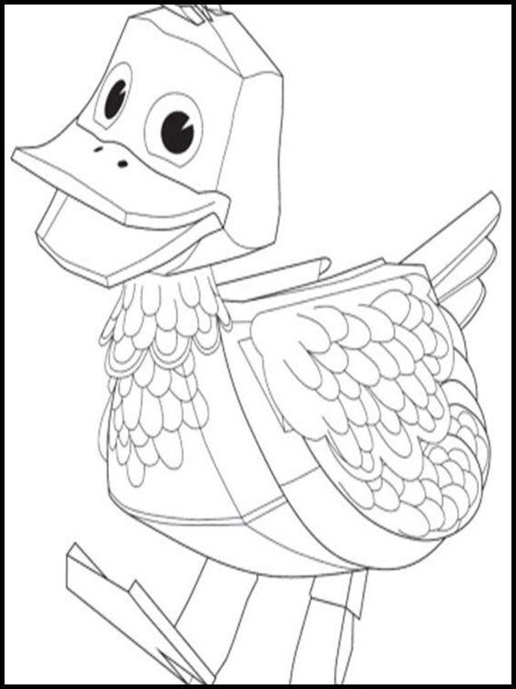 Tegninger til Print Zack og Quack 7 Zack og Quack 7