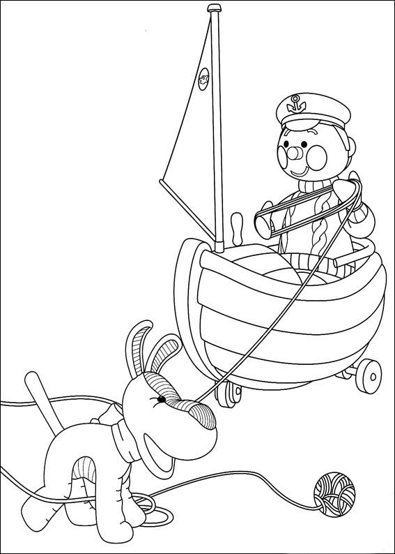 Coloring Game Andy Pandy 32