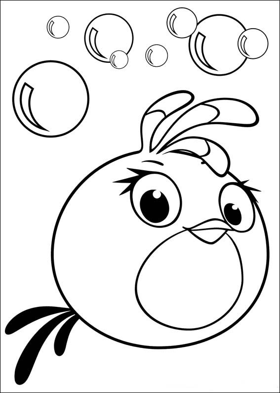 Angry Birds Coloring Sheet 24