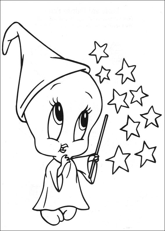 Dibujos Faciles para Pintar Baby Looney Tunes 26