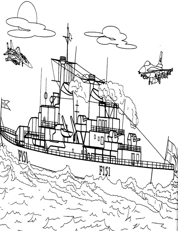 Dibujos Faciles para Pintar Barcos 4