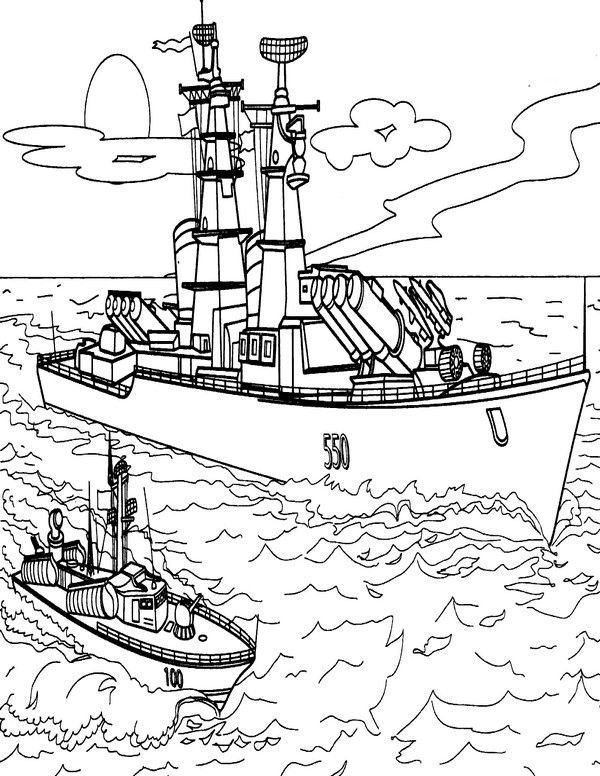 Dibujos Faciles Barcos 5