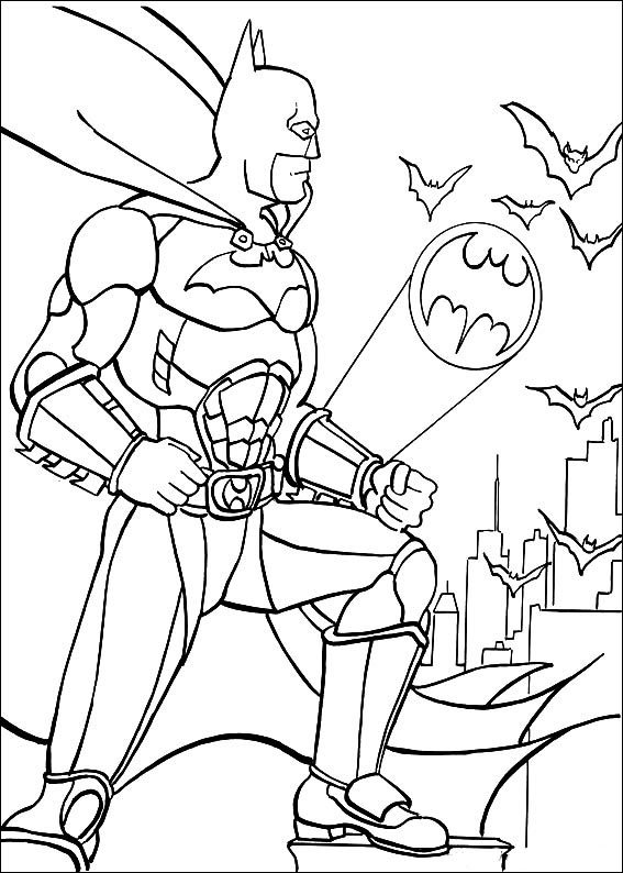 Batman para Dibujar 11