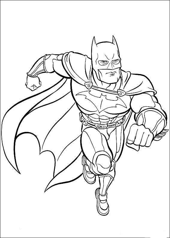 Dibujos Faciles para Pintar Batman 4