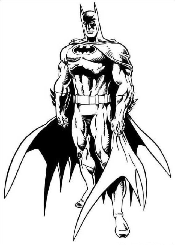 Dibujos Faciles para Dibujar Colorear y Pintar Batman 45