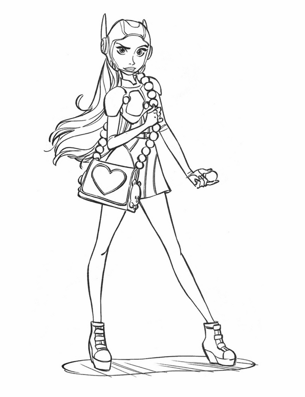 Printable Coloring Pages Big Hero 6 5