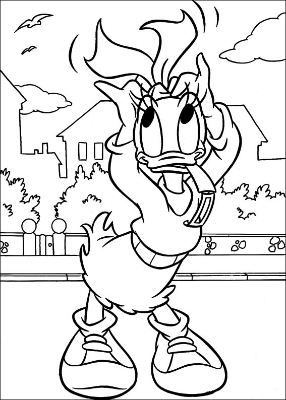Fargeleggingsbok for Barn Dolly Duck 19 Dolly Duck 19