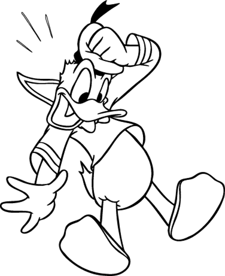 Fargelegging for Barn Donald Duck 61 Donald Duck 61
