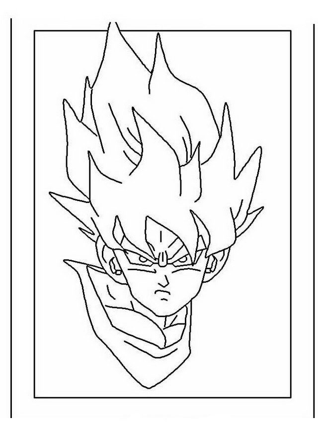 Desenhos para Pintar Dragon Ball Z 16