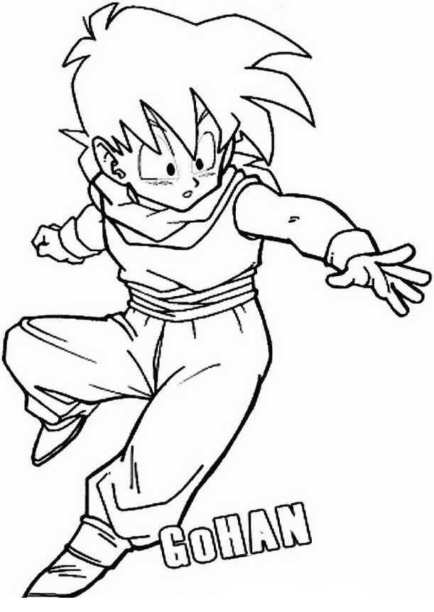 Desenhos para Colorir Dragon Ball Z 29