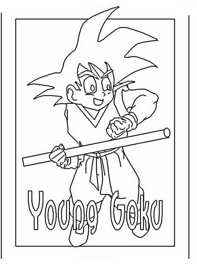 Desenhos para Imprimir Dragon Ball Z 31