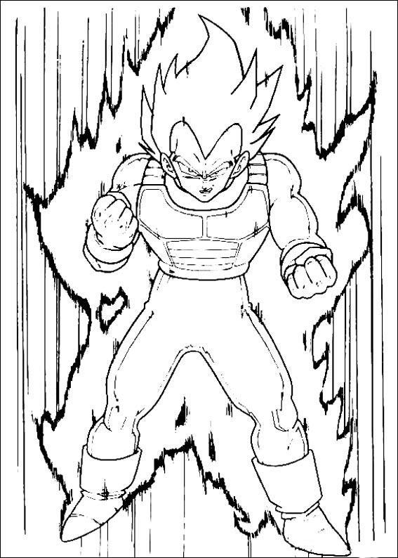 Desenhos para Imprimir Dragon Ball Z 45