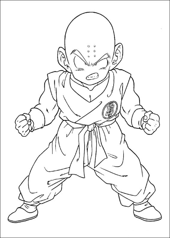 Imprimir Desenhos para Colorir Dragon Ball Z 84