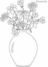 Цветочные вазы1