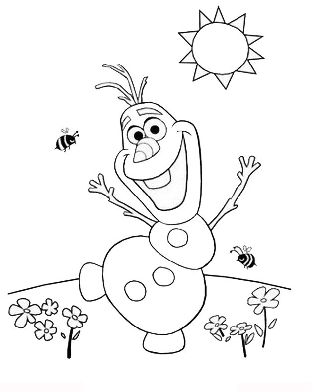 Imprimir Dibujos para Dibujar Frozen 62
