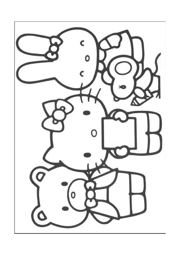 Desenhos para Colorir Hello Kitty 29