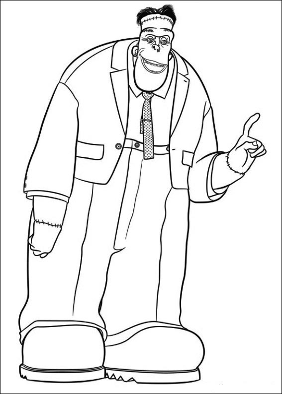 hotel coloring pages