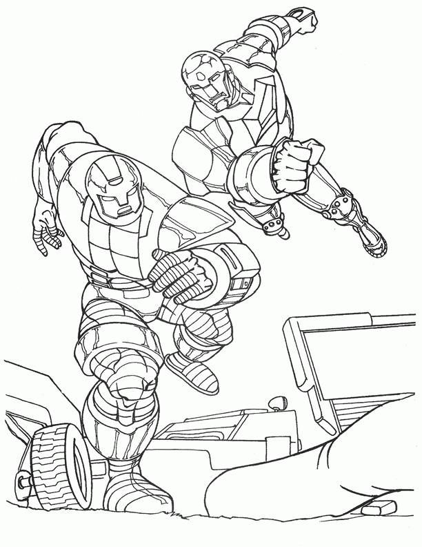 700 Coloring Pages Iron Man Best