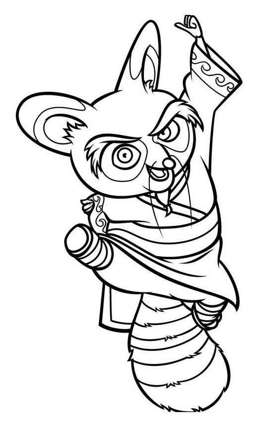 Desenho panda Kung Fu livre para imprimir e colorir - Kung Fu panda - Just  Color Crianças : Páginas para colorir para crianças