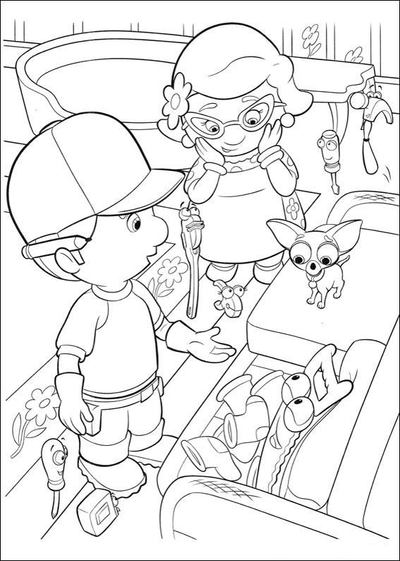 Handy Manny Fargelegge for barn 13 Handy Manny 13