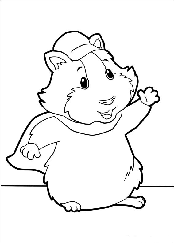 Printable Coloring Book Wonder Pets 33