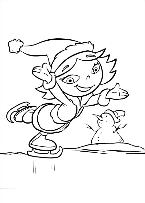 little einsteins annie coloring pages