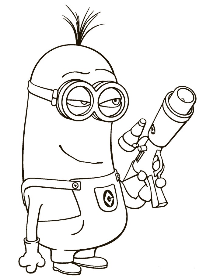 free printable coloring pages minions 9