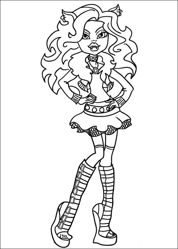 Dibujos Faciles para Dibujar Monster High 2