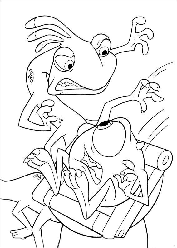 920 Disney Coloring Pages Monsters Inc  Best Free